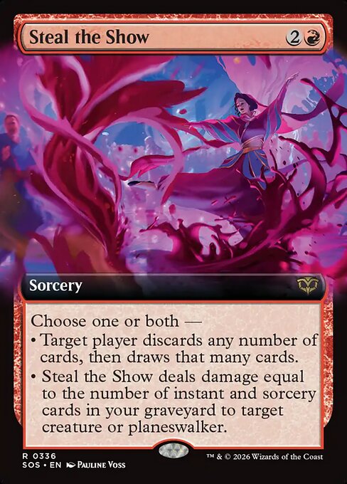 Steal the Show (336) - EXTENDED ART (Foil) - Secrets of Strixhaven - Game On