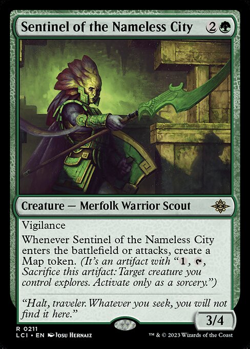 Sentinel of the Nameless City (211) (Foil) - The Lost Caverns of Ixalan - Game On