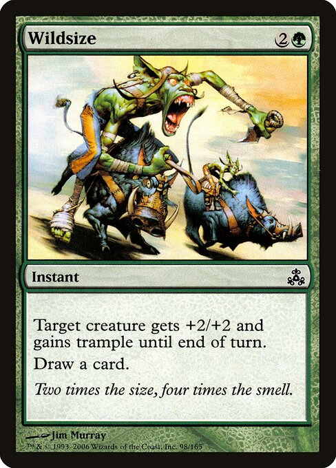 Wildsize (98) (Foil) - Guildpact - Game On