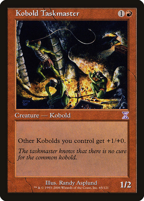 Kobold Taskmaster (65) - Time Spiral Timeshifted - Game On