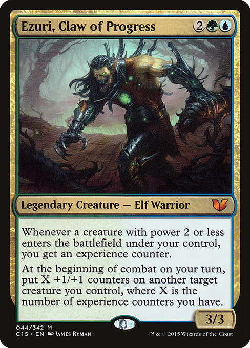 Ezuri, Claw of Progress (44) - Commander 2015 - Game On