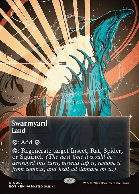 Swarmyard (87) - BORDERLESS - FULL ART - Edge of Eternities: Stellar Sights - Game On