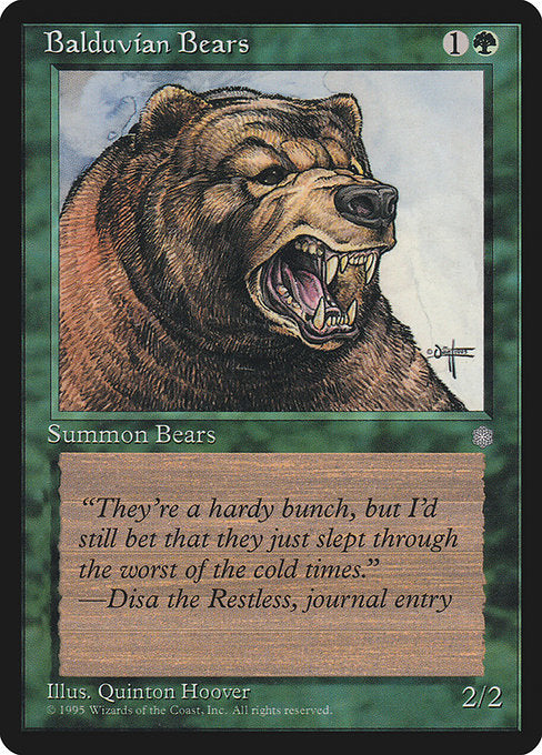 Balduvian Bears (226) - Ice Age - Game On