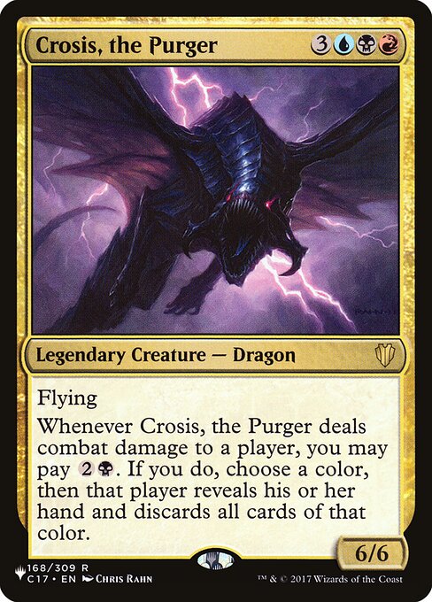 Crosis, the Purger (C17-168) - The List - Game On