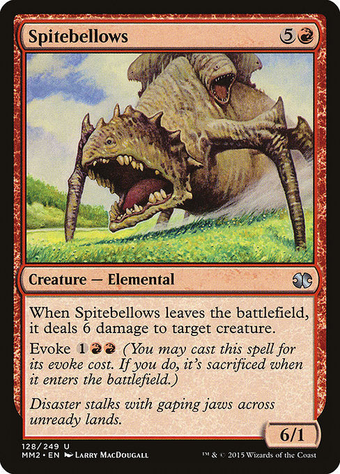 Spitebellows (128) (Foil) - Modern Masters 2015 - Game On