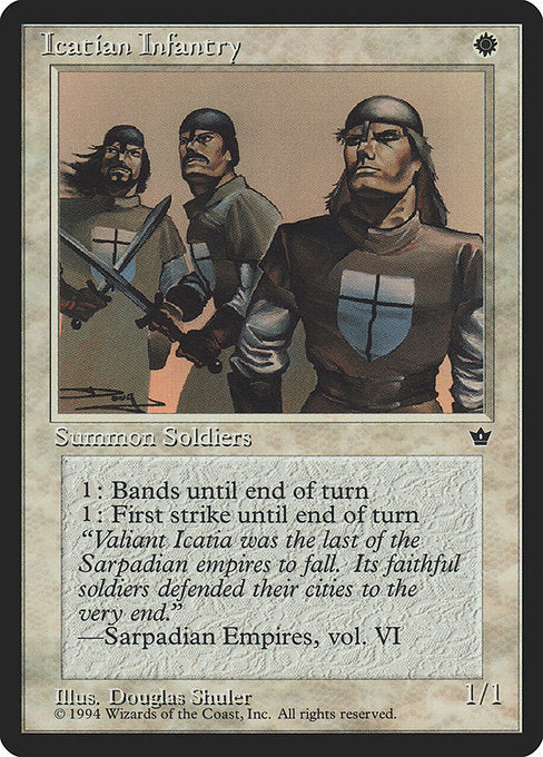 Icatian Infantry (7c) - Fallen Empires - Game On
