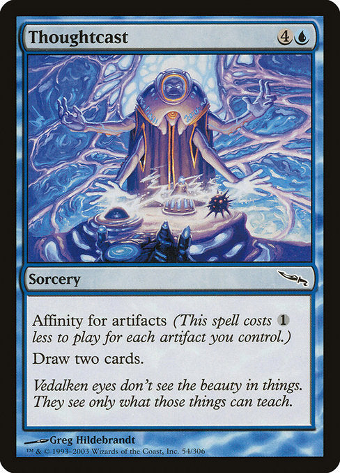 Thoughtcast (54) (Foil) - Mirrodin - Game On