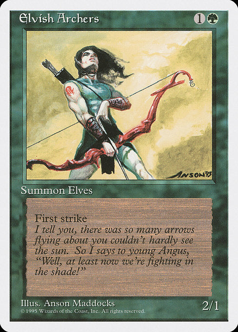 Elvish Archers (243) - Fourth Edition - Game On