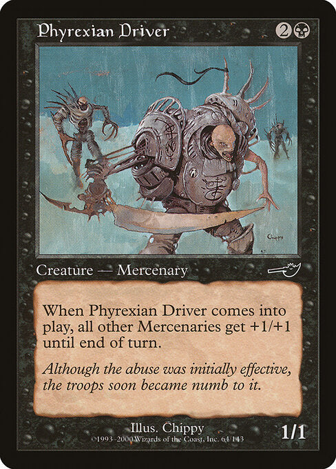 Phyrexian Driver (64) - Nemesis - Game On