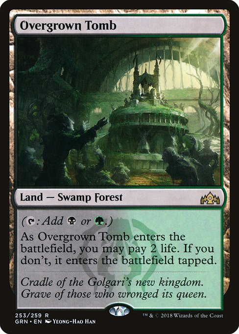 Overgrown Tomb (253) - Guilds of Ravnica - Game On