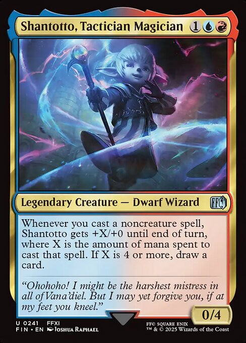 Shantotto, Tactician Magician (241) (Foil) - Final Fantasy - Game On