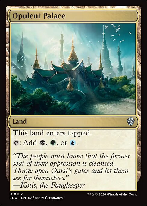 Opulent Palace (157) - Lorwyn Eclipsed Commander - Game On
