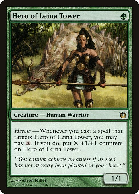 Hero of Leina Tower (123) - Born of the Gods - Game On