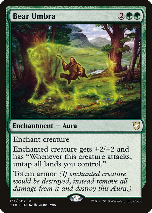 Bear Umbra (131) - Commander 2018 - Game On