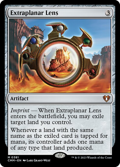 Extraplanar Lens (381) - Commander Masters - Game On