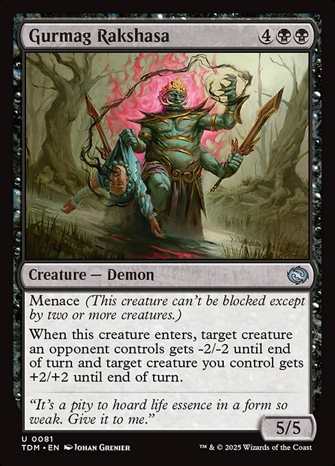 Gurmag Rakshasa (81) - Tarkir: Dragonstorm - Game On