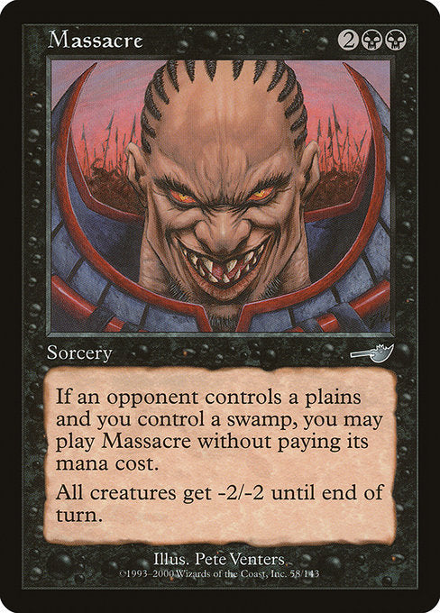 Massacre (58) (Foil) - Nemesis - Game On