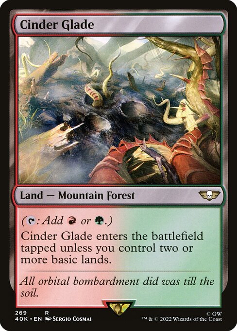 Cinder Glade (269) - Warhammer 40,000 Commander - Game On