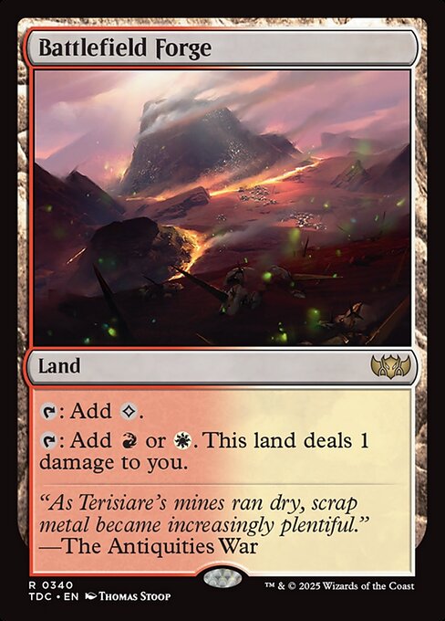 Battlefield Forge (340) - Tarkir: Dragonstorm Commander - Game On