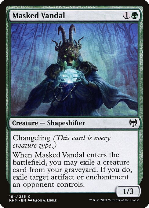 Masked Vandal (184) (Foil) - Kaldheim - Game On