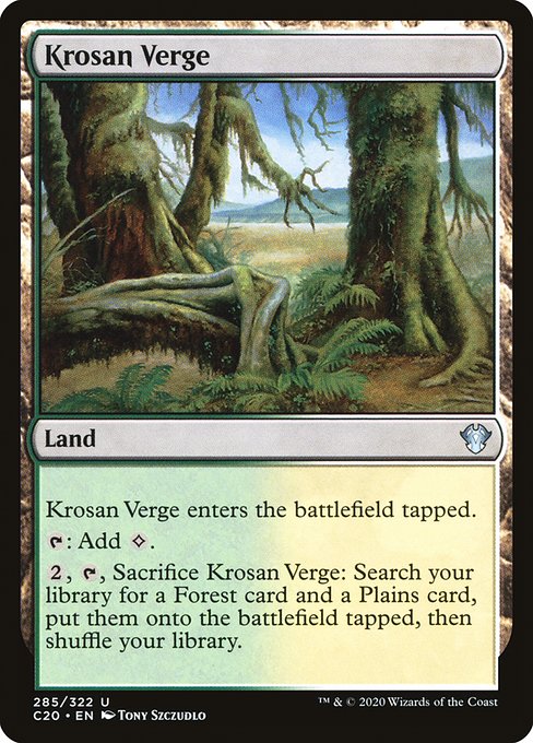 Krosan Verge (285) - Commander 2020 - Game On
