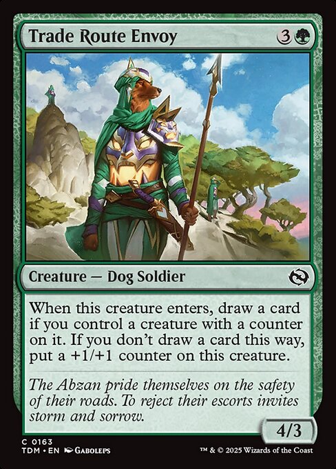 Trade Route Envoy (163) - Tarkir: Dragonstorm - Game On