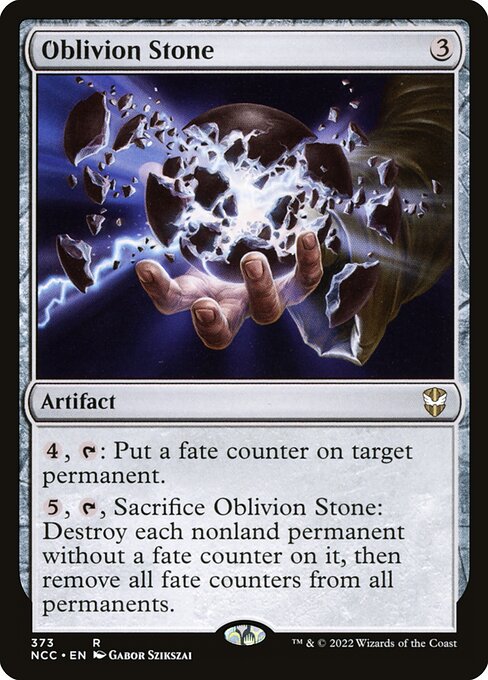 Oblivion Stone (373) - New Capenna Commander - Game On