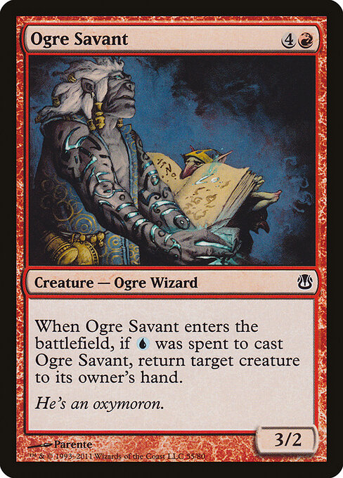 Ogre Savant (55) - Duel Decks: Ajani vs. Nicol Bolas - Game On