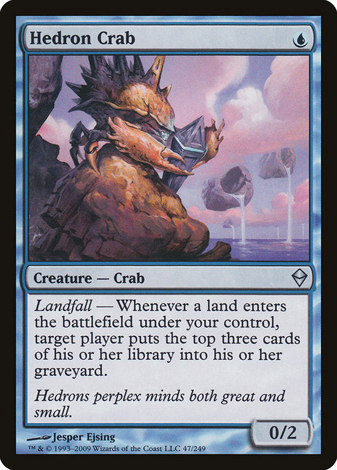 Hedron Crab (47) - Zendikar - Game On