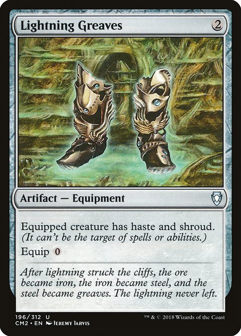 Lightning Greaves (196) - Commander Anthology Volume II - Game On