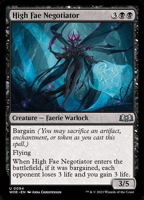 High Fae Negotiator (94) (Foil) - Wilds of Eldraine - Game On