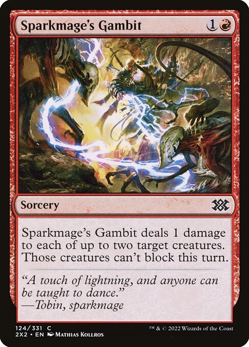 Sparkmage's Gambit (124) - Double Masters 2022 - Game On
