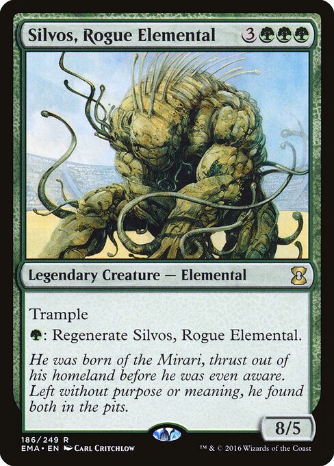 Silvos, Rogue Elemental (186) (Foil) - Eternal Masters - Game On