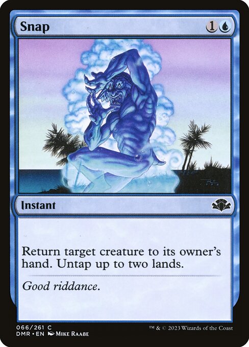 Snap (66) (Foil) - Dominaria Remastered - Game On