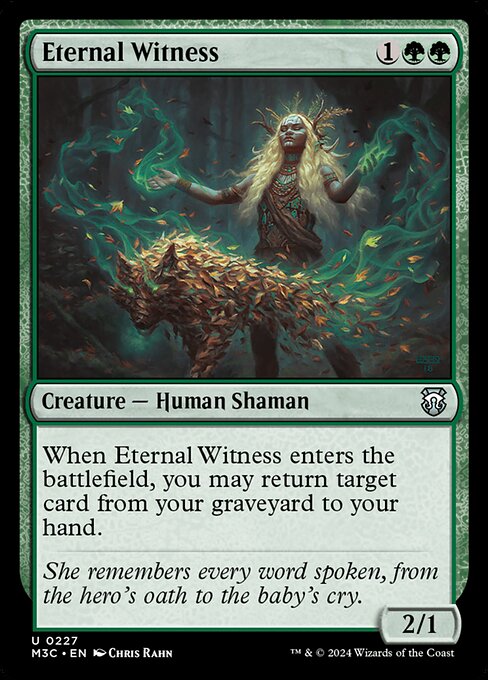 Eternal Witness (227) - Modern Horizons 3 Commander - Game On