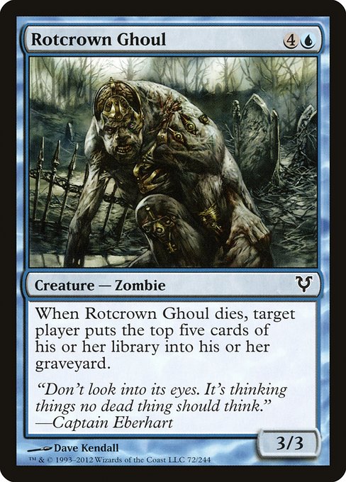 Rotcrown Ghoul (72) (Foil) - Avacyn Restored - Game On