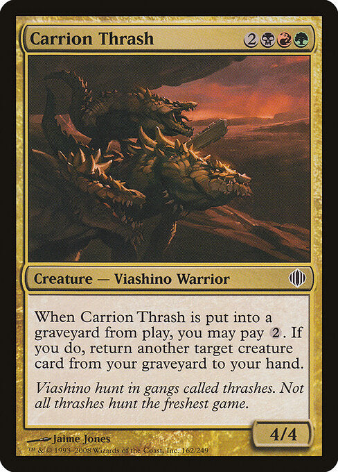 Carrion Thrash (162) (Foil) - Shards of Alara - Game On