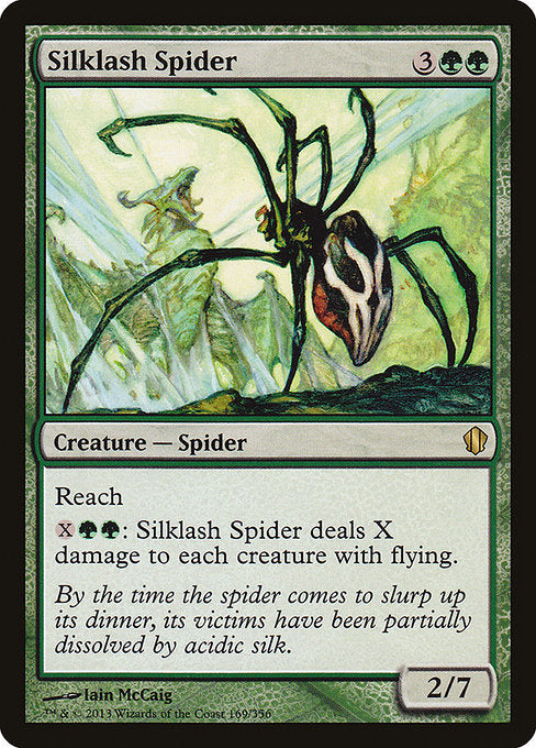 Silklash Spider (169) - Commander 2013 - Game On