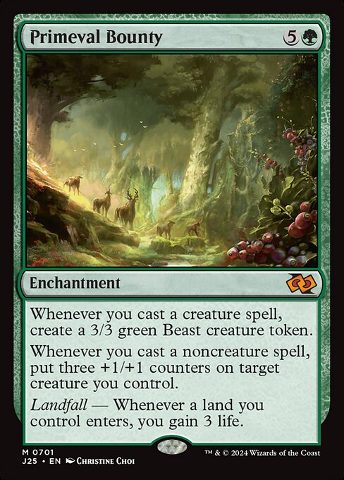 Primeval Bounty (701) - Foundations Jumpstart - Game On
