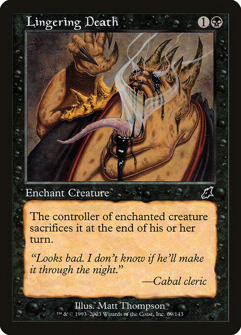 Lingering Death (69) (Foil) - Scourge - Game On