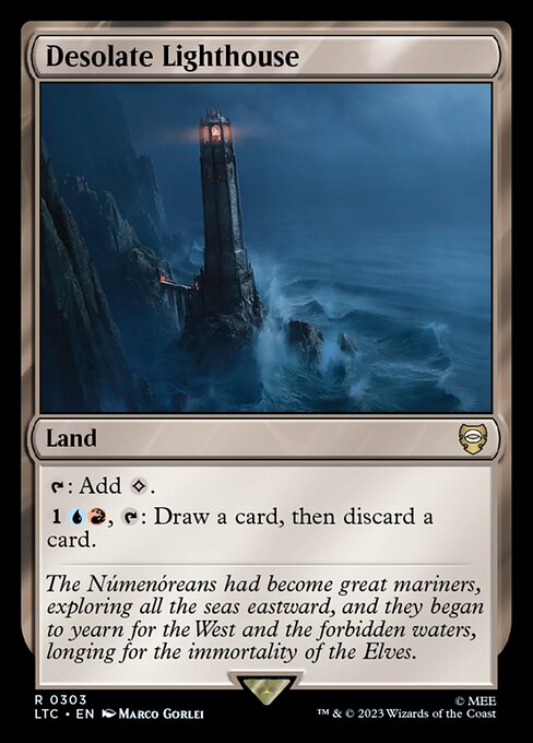 Desolate Lighthouse (303) - Tales of Middle-earth Commander - Game On