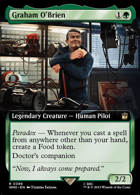 Graham O'Brien (396) - EXTENDED ART - Doctor Who - Game On