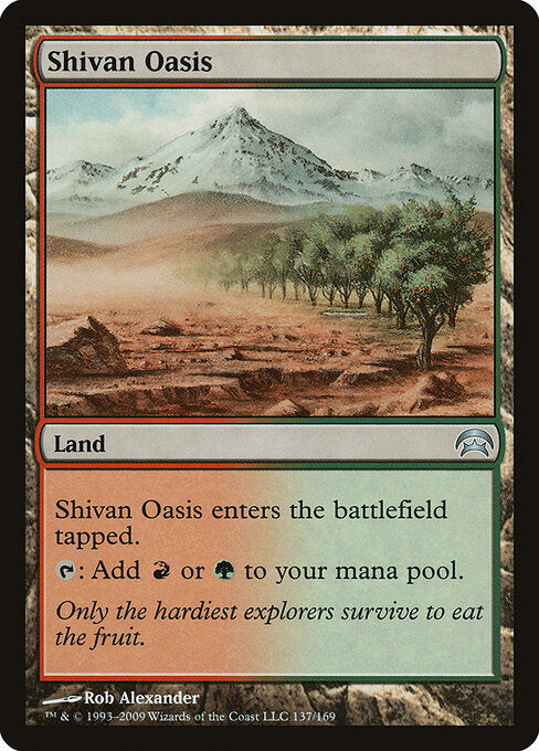 Shivan Oasis (137) - Planechase - Game On