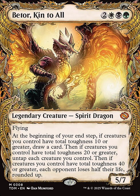 Betor, Kin to All (308) - SHOWCASE - Tarkir: Dragonstorm - Game On