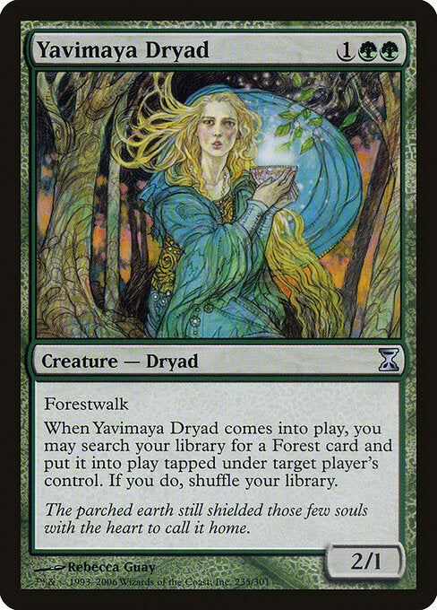 Yavimaya Dryad (235) - Time Spiral - Game On