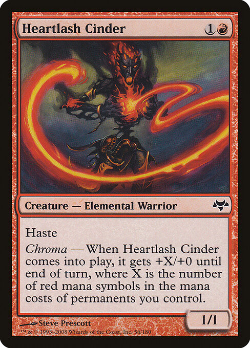 Heartlash Cinder (56) (Foil) - Eventide - Game On