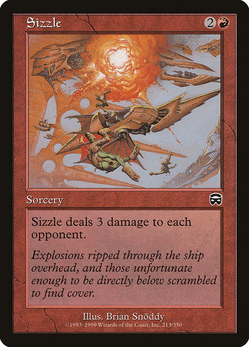 Sizzle (213) (Foil) - Mercadian Masques - Game On