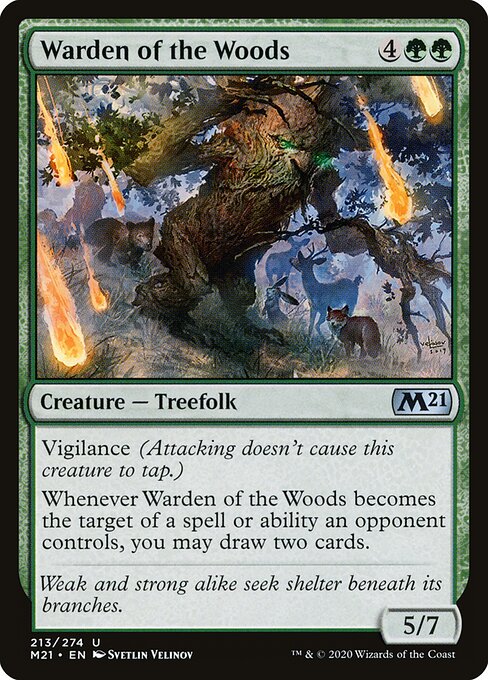 Warden of the Woods (213) - Core Set 2021 - Game On
