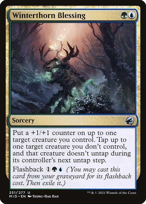 Winterthorn Blessing (251) (Foil) - Innistrad: Midnight Hunt - Game On