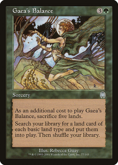 Gaea's Balance (77) - Apocalypse - Game On